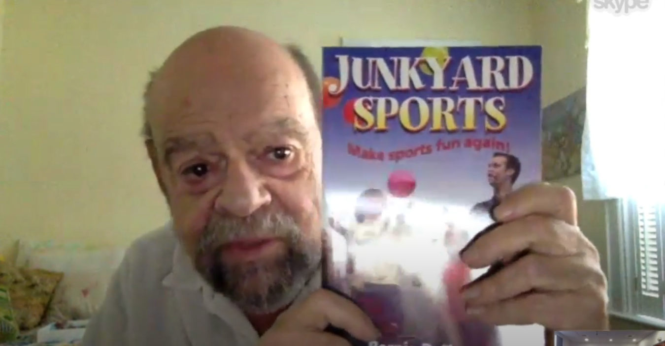 Junkyard Sports with a virtual Bernie